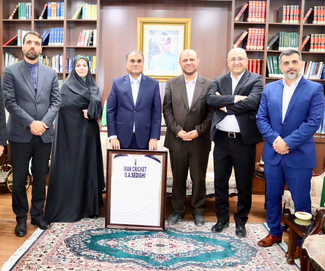 حضور سفیر پاکستان در ایران