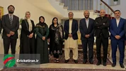 دیدار عمران احمد صدیقی با هیئت رئیسه انجمن کریکت ایران